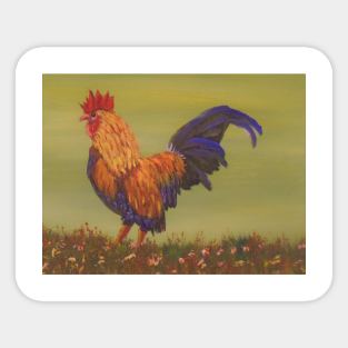 Rooster Sticker